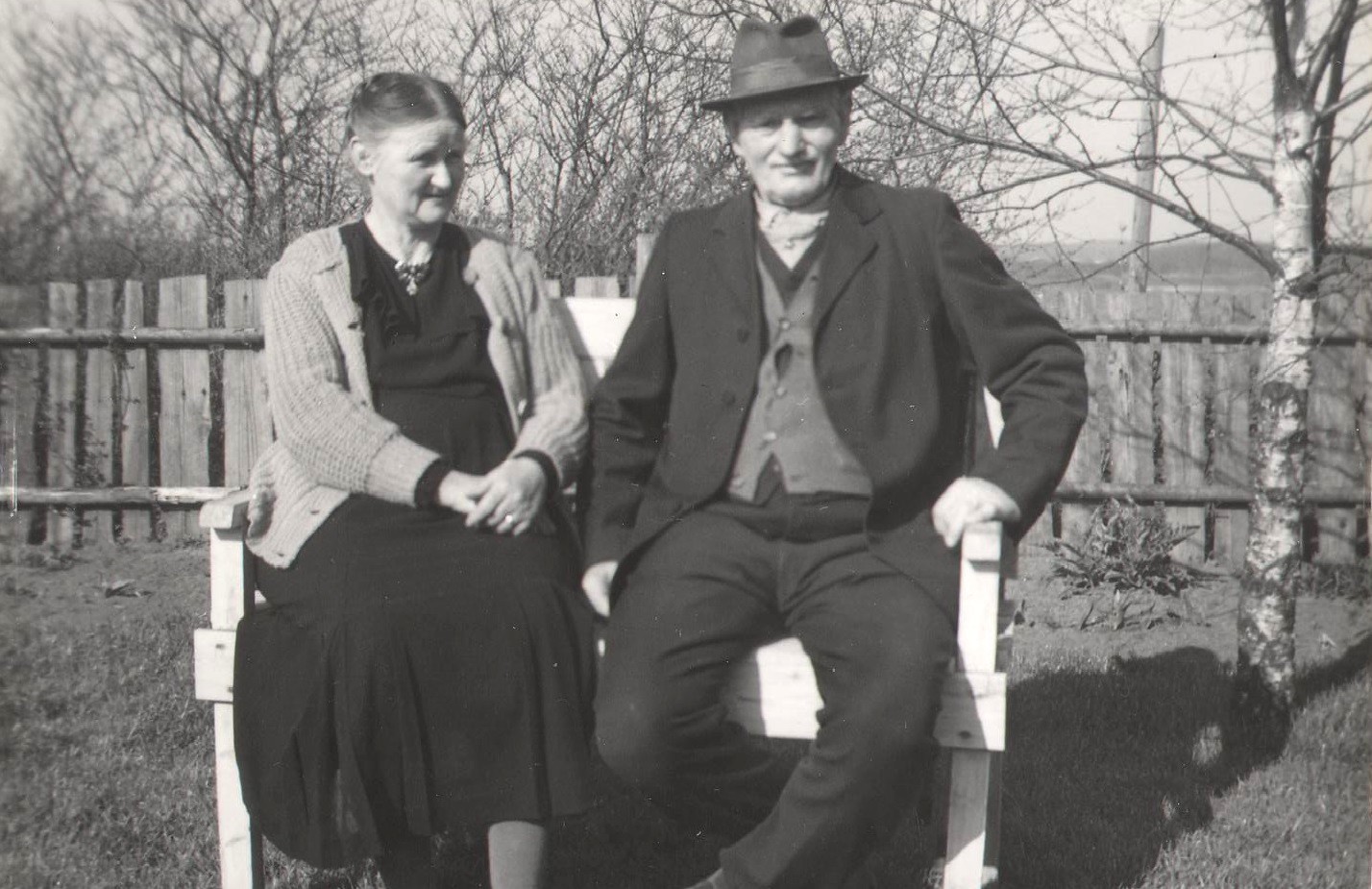 Anna La Cour with her husband Knud Høvring Christensen